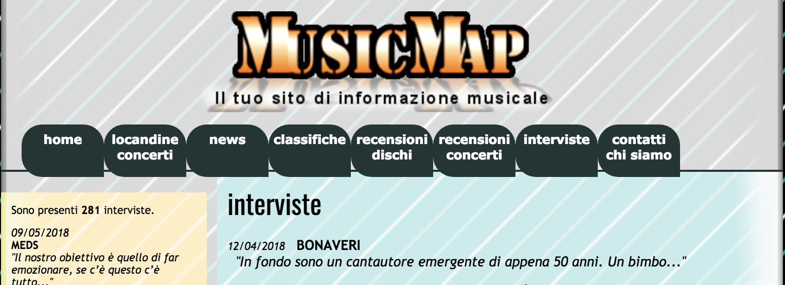MUSICMAP: RECENSIONE DI RELOADED